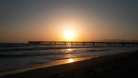 venice beach sunset time-lapse part 2 in 4k