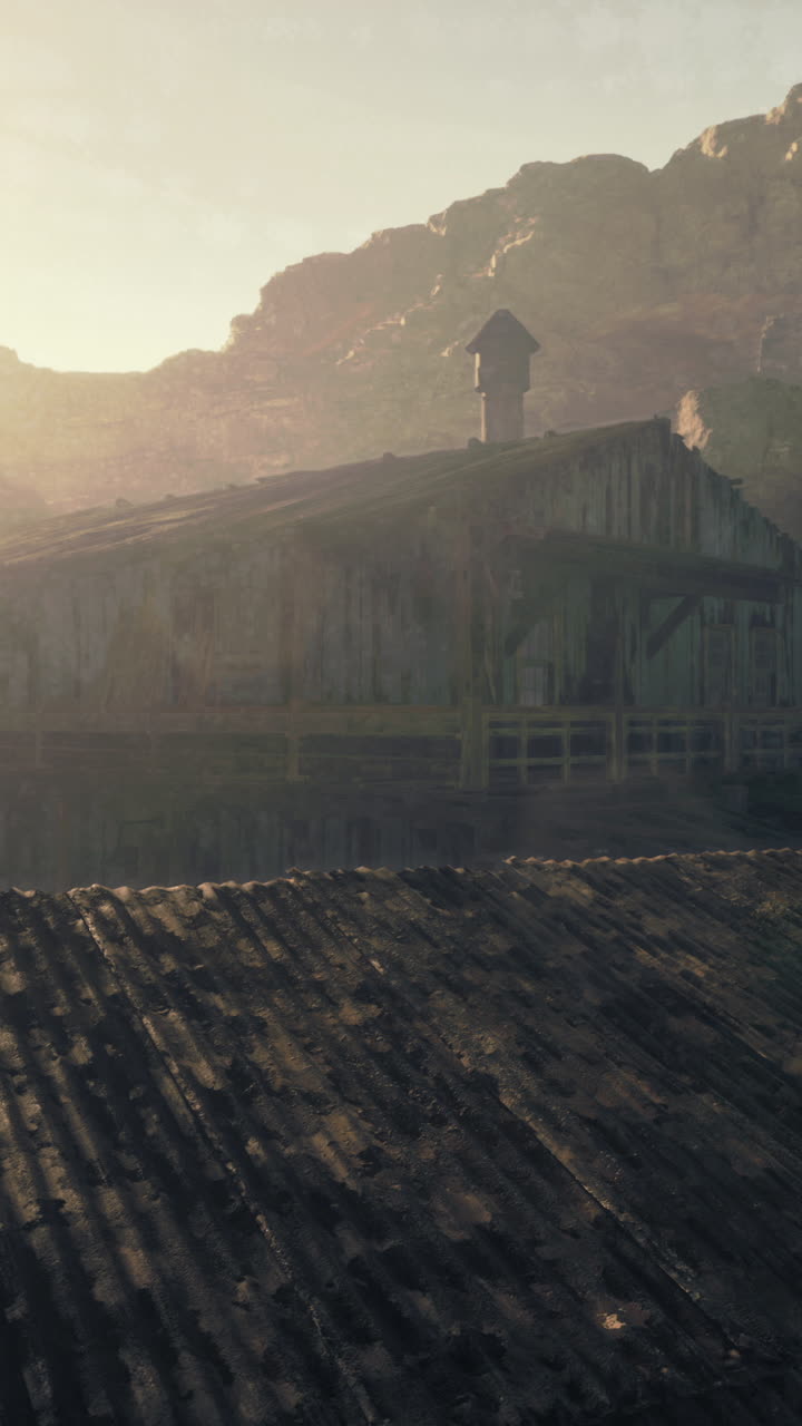 Remains of an old sawmill on the small dam