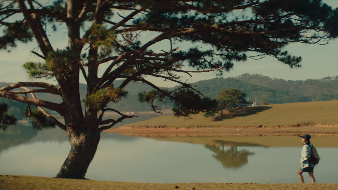 Peaceful Lakeside Walk