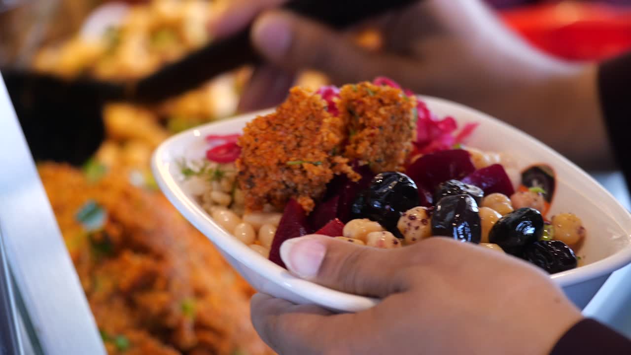 ensalada fresca y saludable