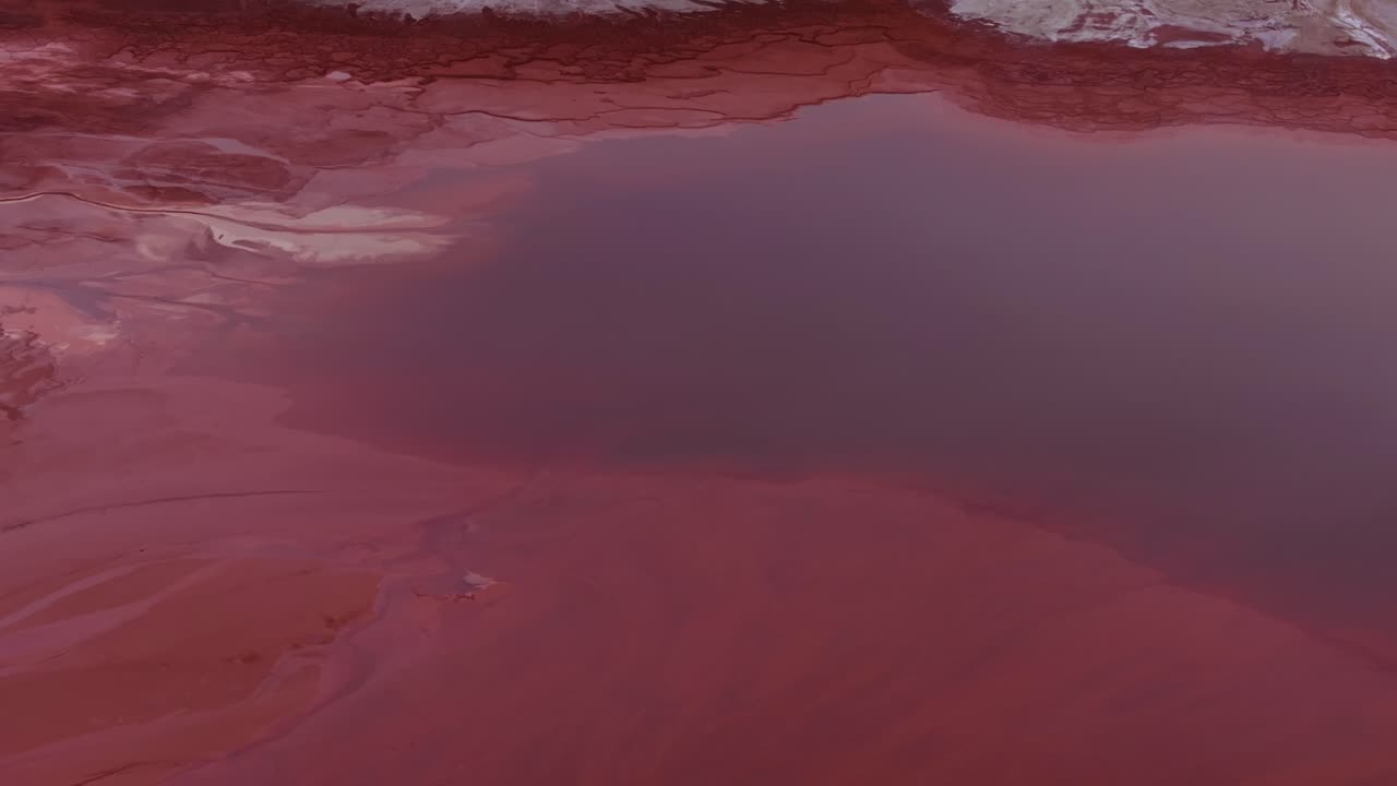 독성 알루미 폐기물의 원인 인공 호수