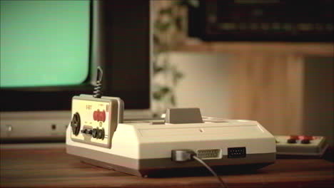 retro gaming cartridge insertion