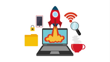 innovation and technology startup concept