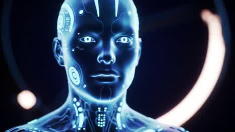 ai humanoid head