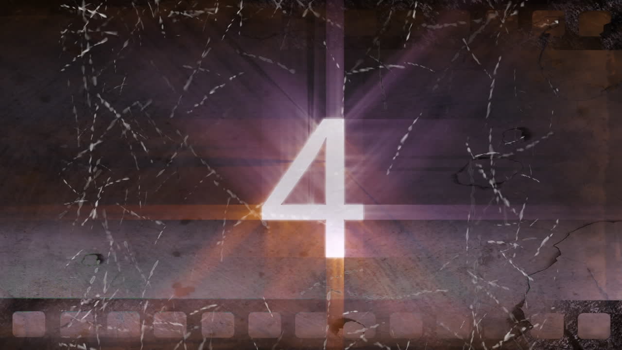 vídeo de la cuenta atrás de la película animada