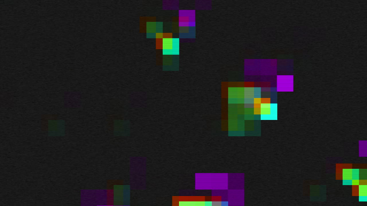 fallos de televisión y defectos y artefactos de ruido