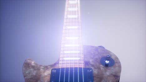 electric-guitar-on-blue-background