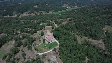 Encantador-Pueblo-En-Cataluña,-España