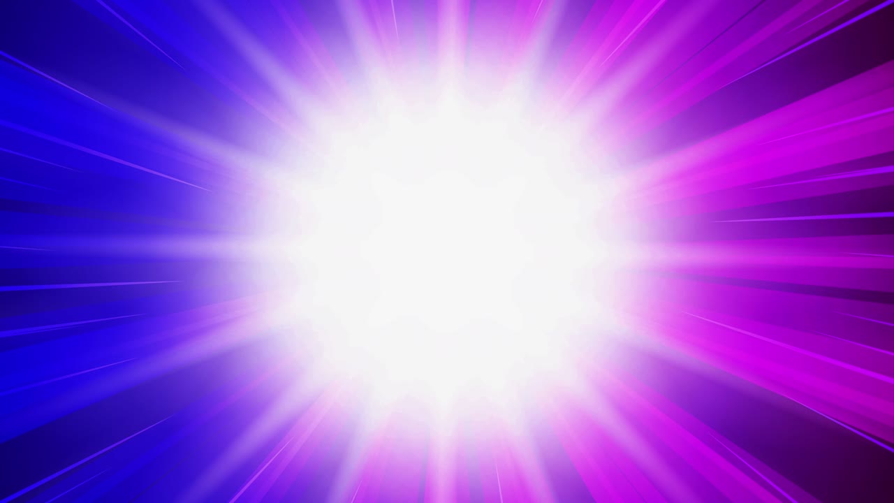 animación de fondo radial de color neón.