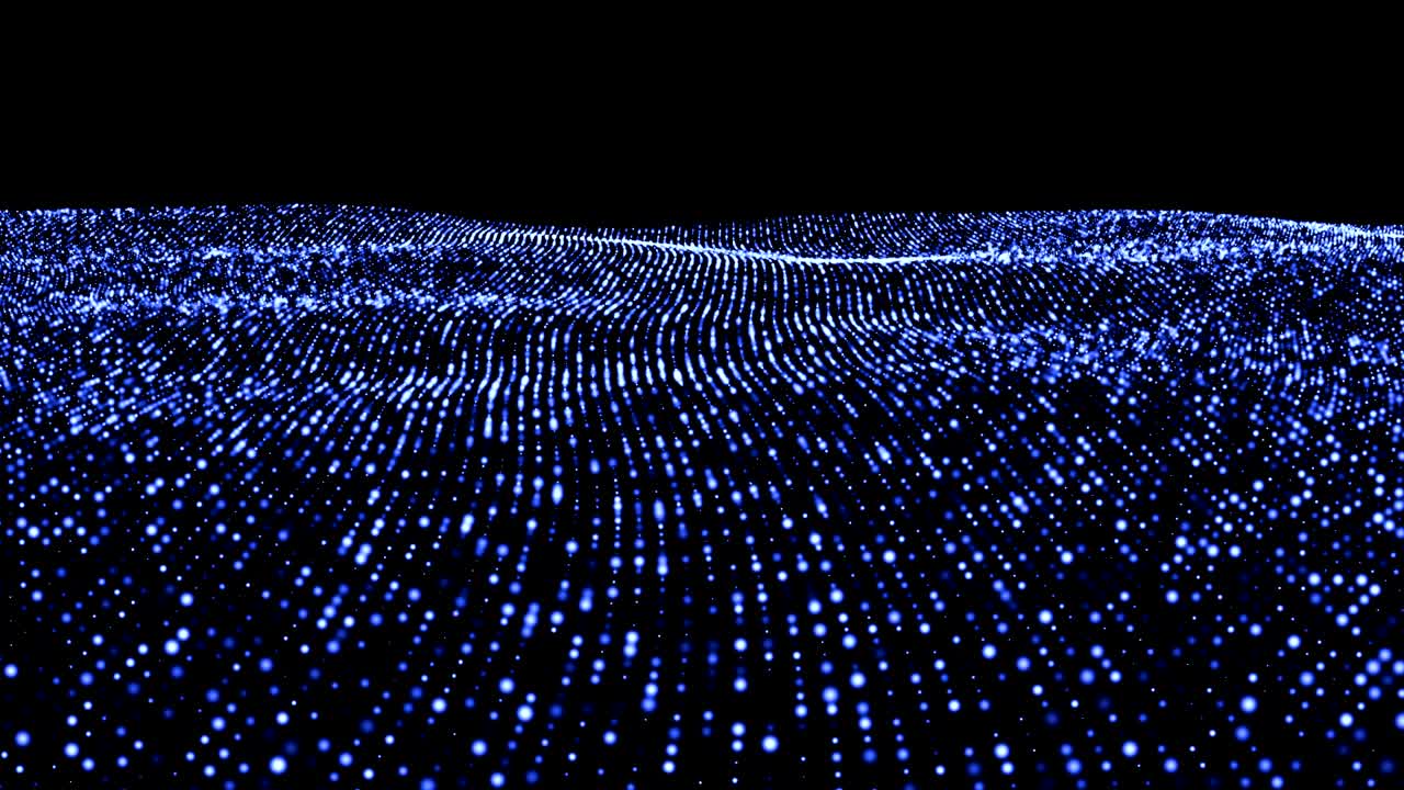 Abstract digital landscape