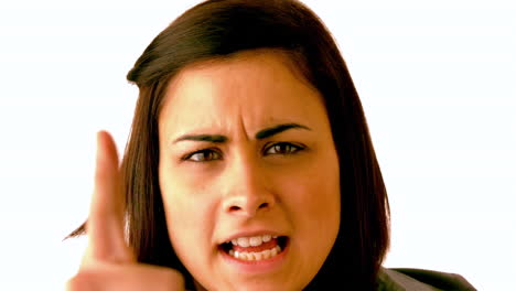 Angry-brunette-shouting-at-camera