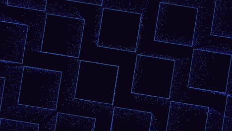 el patrón cuadrado azul en zigzag crea un diseño diagonal hipnotizante.