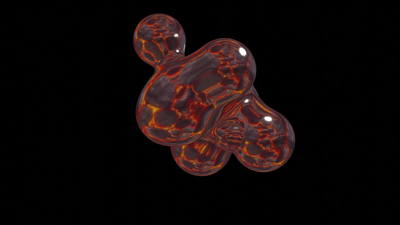 에어버블 메탈볼 3d 영상