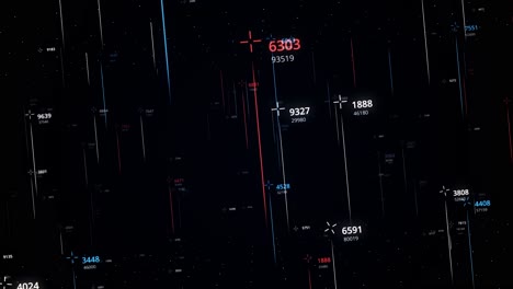 abstract data stream visualizations