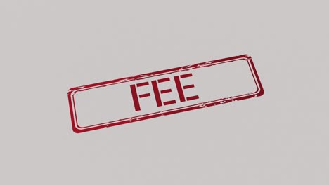 FEE-Stamp