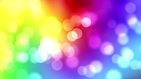 luces abstractas bucle de fondo bokeh