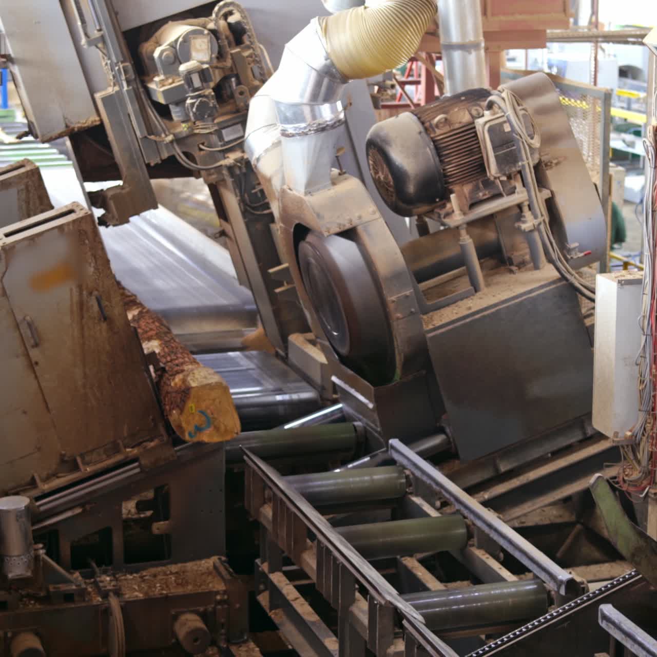 Automatic line sawing