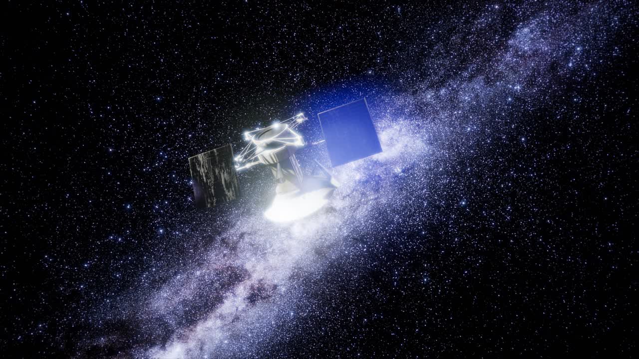 마젤란 우주선이 금성에 접근하고 있습니다.