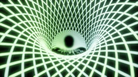 visualizzazione del wormhole