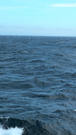 ocean waves and blue sky