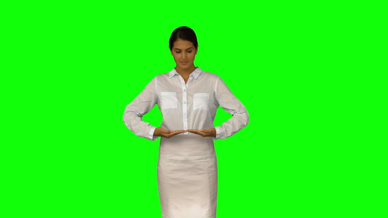 손을 내밀고 있는 사업가