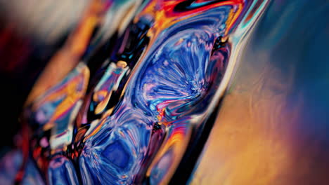 abstract flowing liquid, 3d rendering.