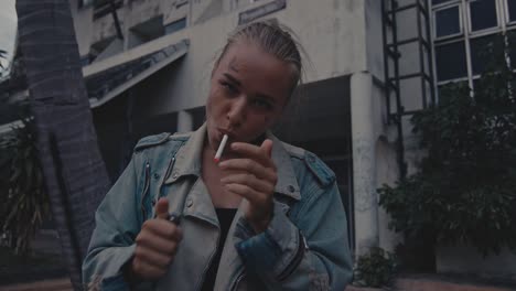 urban fashion portrait