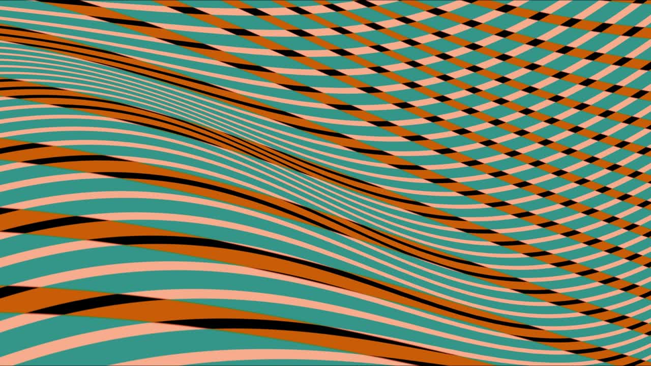 디지털 추상적인 배경과 흐르는 파동