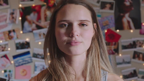 portrait-happy-teenage-girl-smiling-looking-confident-teenager-at-home-in-bedroom