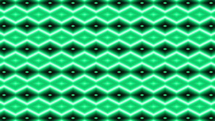 Grafica in movimento con animazione in loop di cambiamento di colore neon.