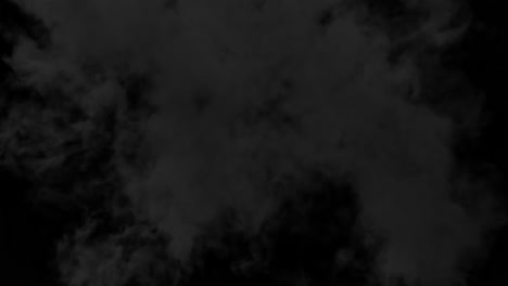 explosión de fuego y humo