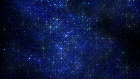 bright fashion and glamour stars and glitters in galaxy