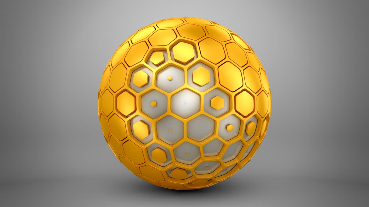 애니메이션 된 기하학적 모양