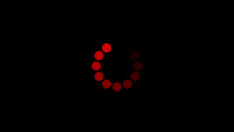 fondo del icono del círculo de carga