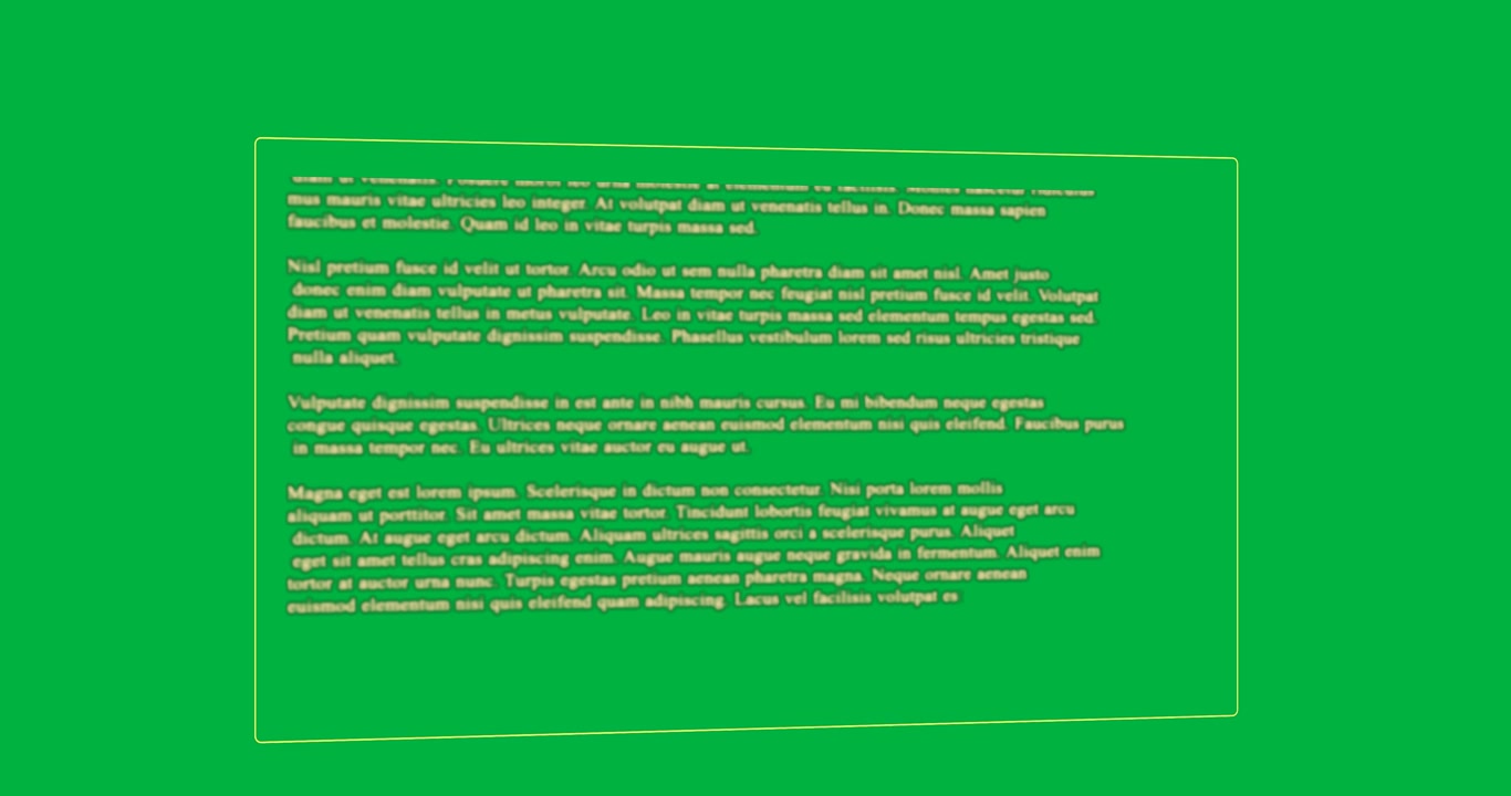 Animation of data processing on transparent background
