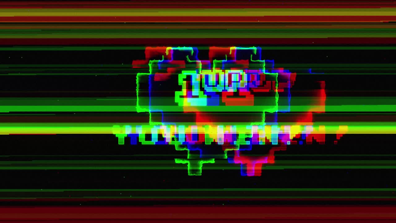 videojuego usted gana el corazón de texto en el viejo equipo de televisión fallo