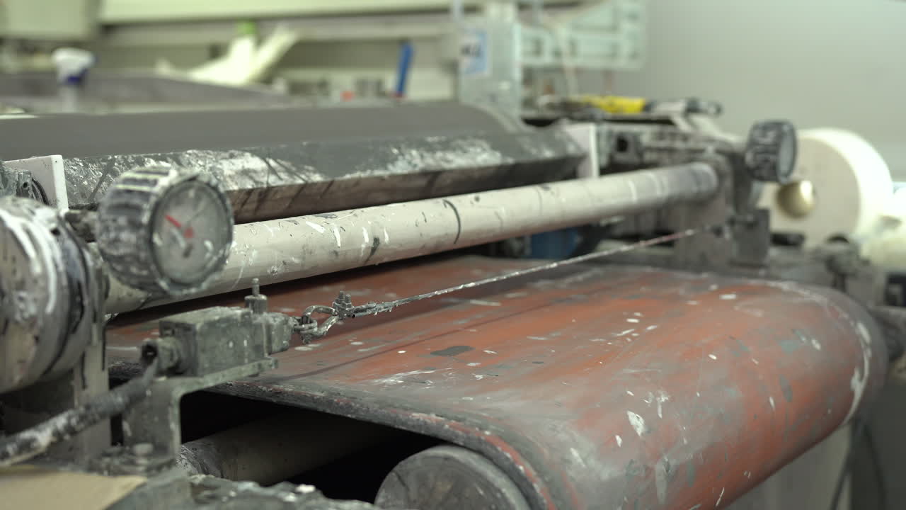 máquina de pintura para paneles de vidrio