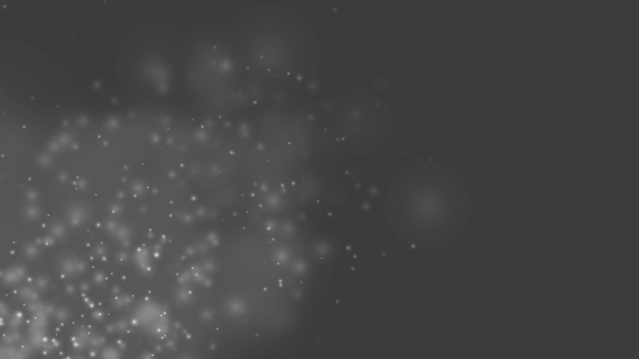 밝고 반이는 보케 배경의 4k 추상 - 부드러운 배경 (loopable) - 반이는 입자 배경 - 움직이는 입자 루프 - 모션 배경 - 원활하게 루프 - 회색