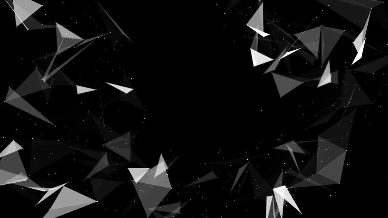 3D 4K Internet connection technology Loop Background.