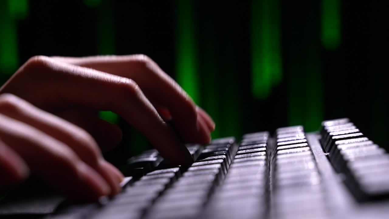 The Matrix style binary coding