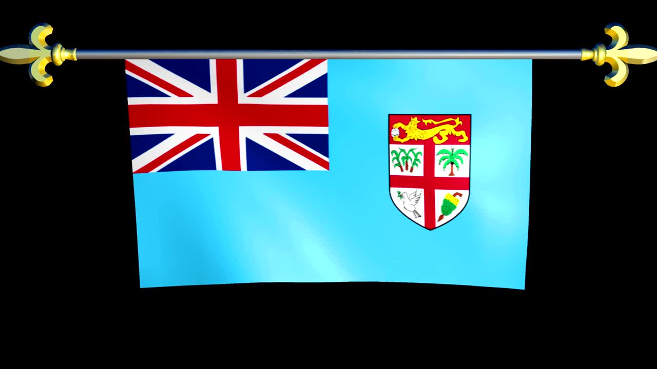 큰 루핑 애니메이션 피지 발