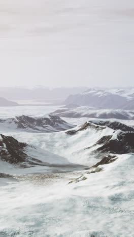 snowy mountain landscape