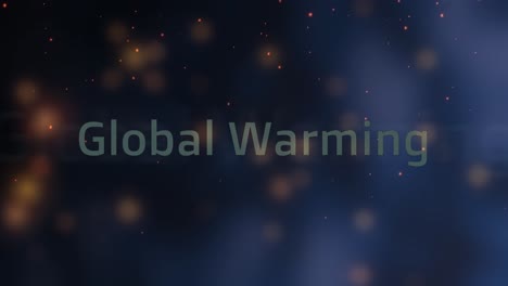 Animación-De-Texto-De-Calentamiento-Global-Con-El-Texto-Quemándose-Y-Dejando-Brasas-Humo-Y-Olas-De-Calor