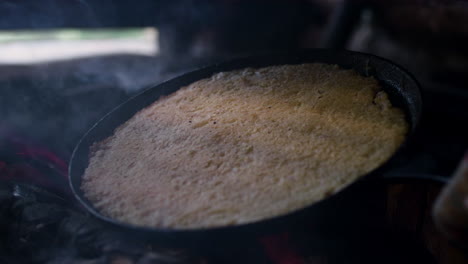 person cooking latin food