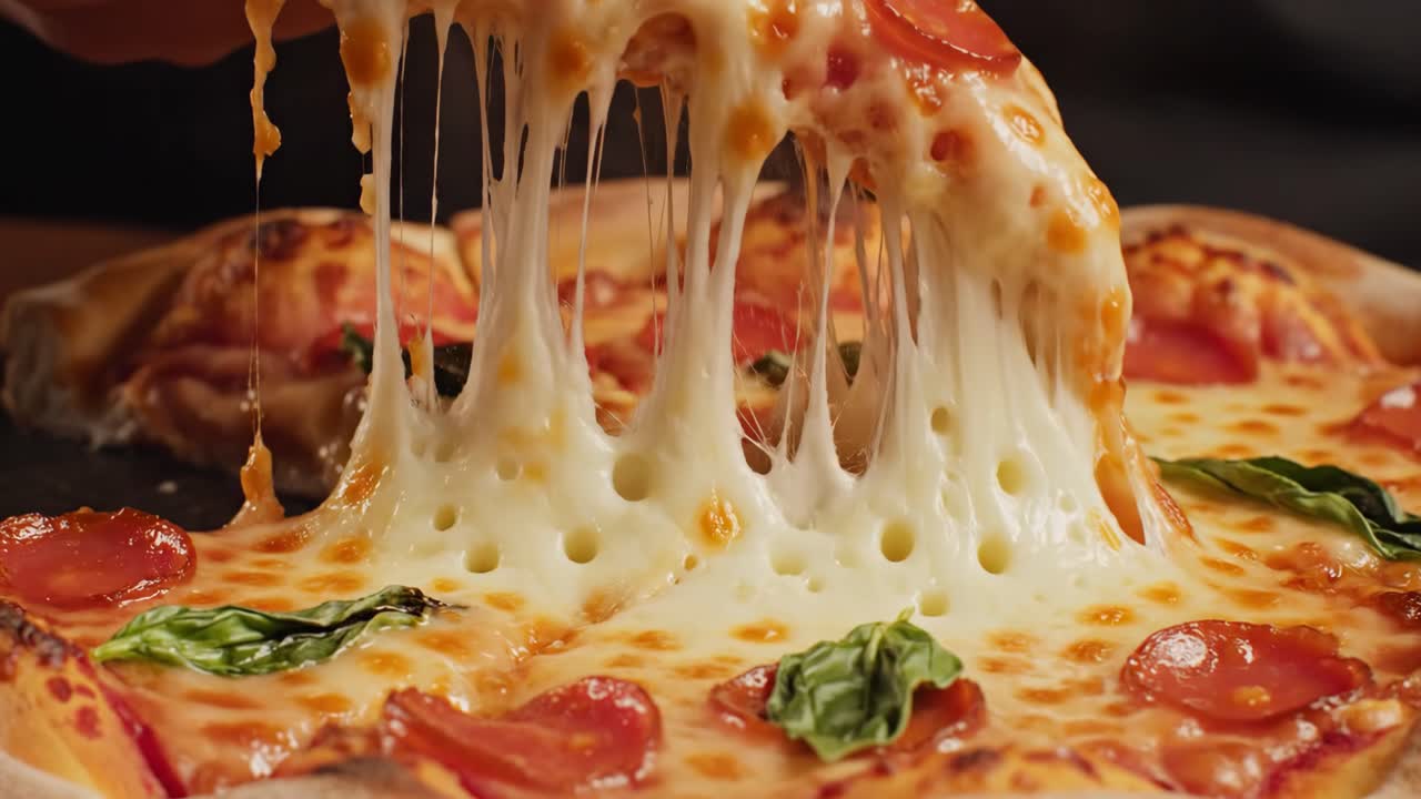 Delicious Pepperoni Pizza with Melted Cheese