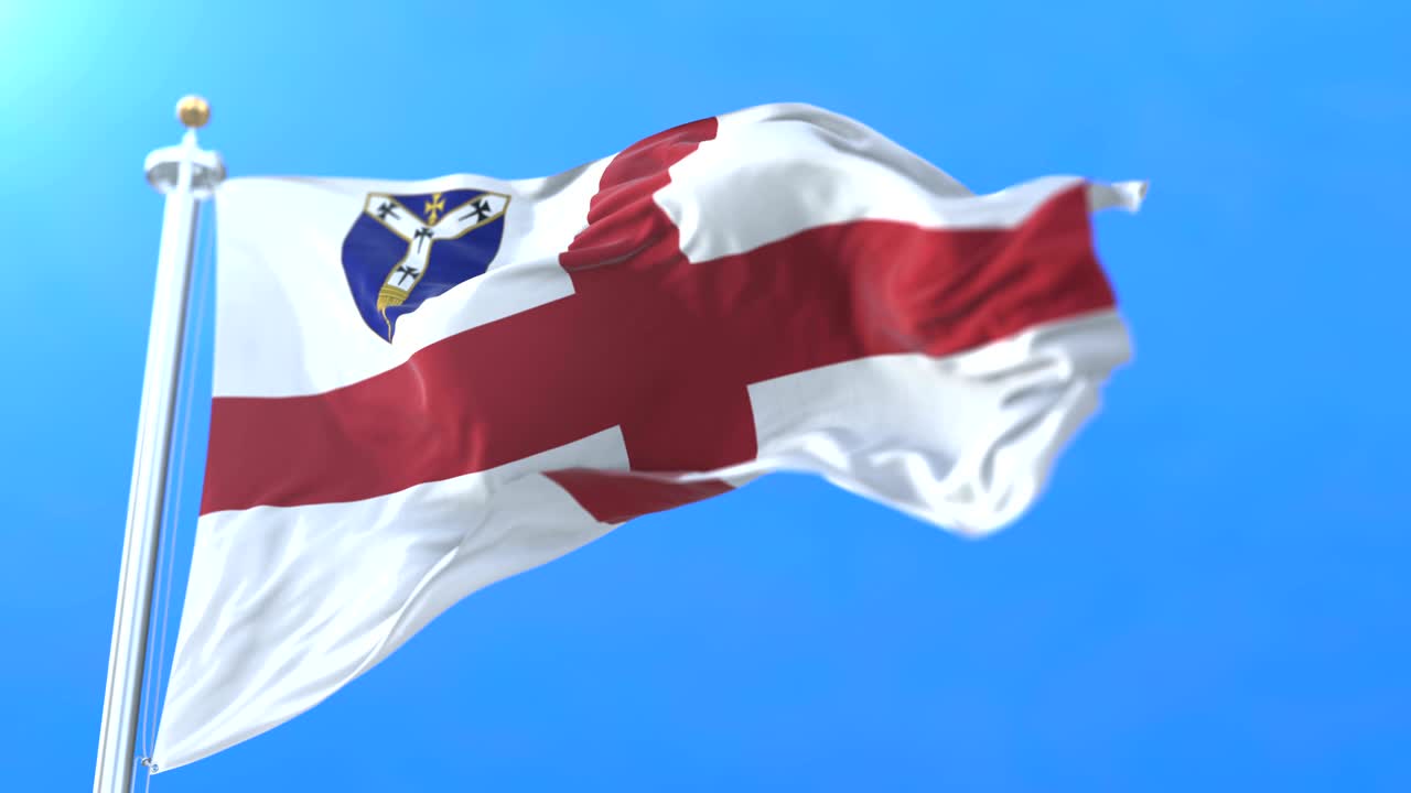 영국 켄트주에 있는 역사적인 대성당인 캔터베리 시의 발.