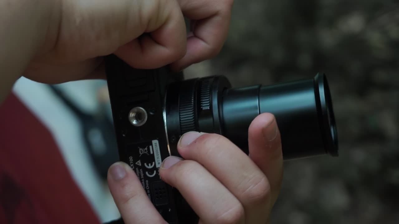 Photographer capturing the exact moment.
Concept: Capturing, hobby, photographer, Lumix, travel