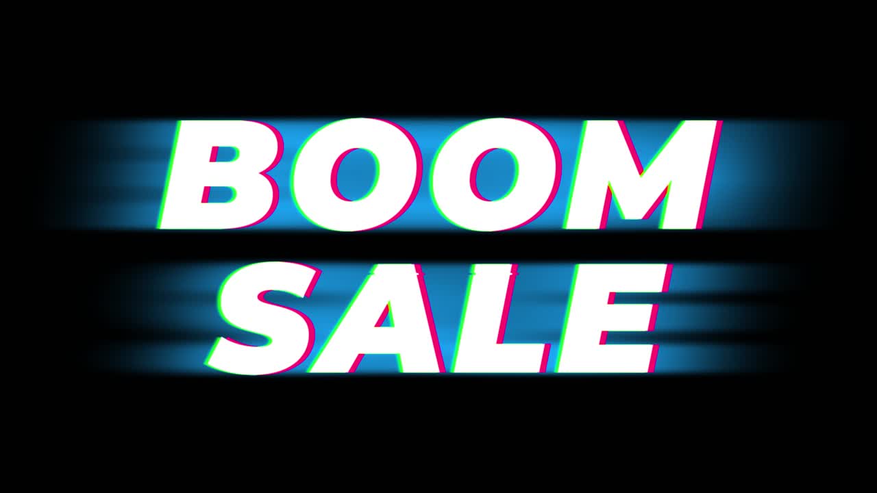 Boom Sale Graphic Design