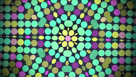 patrón de puntos de colores de movimiento 3