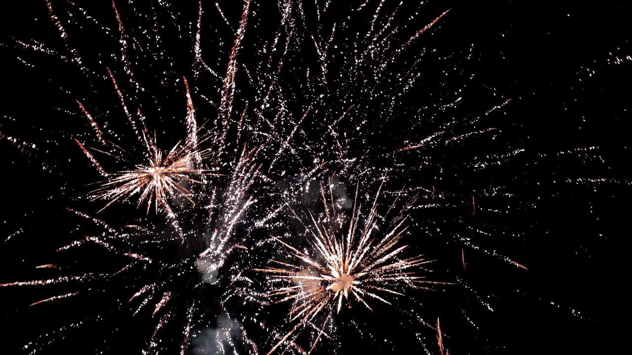 el fondo de los fuegos artificiales. bucles sin problemas.